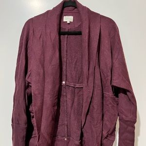 Wilfred Diderot cardigan (burgundy, size M)